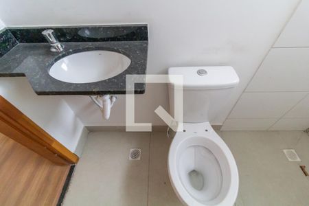 Banheiro de apartamento para alugar com 1 quarto, 38m² em Vila Progresso (zona Leste), São Paulo