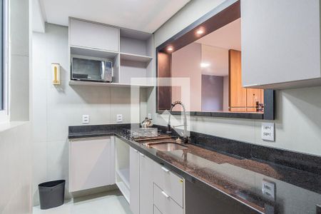 Cozinha de apartamento para alugar com 1 quarto, 46m² em Farroupilha, Porto Alegre