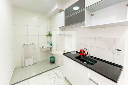 Sala/Cozinha de apartamento para alugar com 2 quartos, 35m² em Mooca, São Paulo