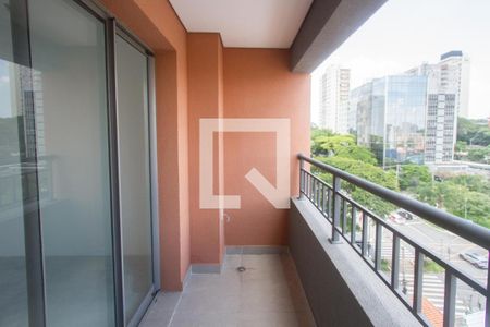 Varanda de kitnet/studio à venda com 1 quarto, 26m² em Santo Amaro, São Paulo