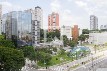 Vista de kitnet/studio à venda com 1 quarto, 26m² em Santo Amaro, São Paulo