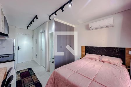 Sala de kitnet/studio para alugar com 1 quarto, 25m² em Vila Regente Feijó, São Paulo