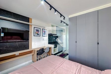 Sala de kitnet/studio para alugar com 1 quarto, 25m² em Vila Regente Feijó, São Paulo