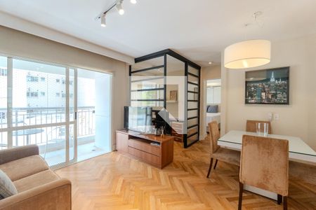 Sala de apartamento para alugar com 2 quartos, 54m² em Jardim Paulista, São Paulo