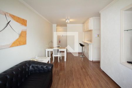 Sala de apartamento à venda com 1 quarto, 45m² em Itaim Bibi, São Paulo