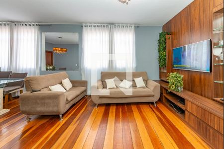 Sala de apartamento à venda com 3 quartos, 100m² em Jardim America, Belo Horizonte