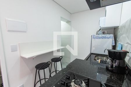 Cozinha de kitnet/studio para alugar com 1 quarto, 20m² em Cursino, São Paulo