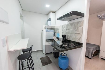 Cozinha de kitnet/studio para alugar com 1 quarto, 20m² em Cursino, São Paulo