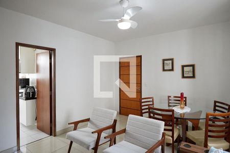 Sala de apartamento à venda com 3 quartos, 96m² em Cidade Nova, Belo Horizonte