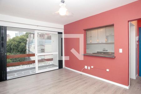 Sala 1 de apartamento para alugar com 1 quarto, 75m² em Bela Vista, Porto Alegre