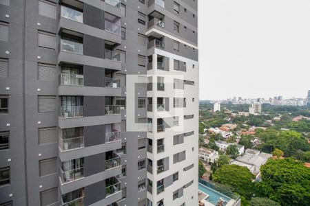 Vista da Sala de kitnet/studio à venda com 1 quarto, 29m² em Pinheiros, São Paulo