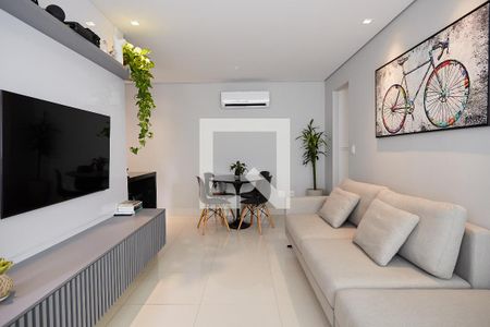 Sala de apartamento à venda com 1 quarto, 52m² em Anchieta, Belo Horizonte