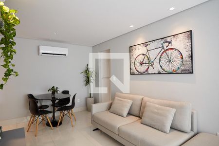 Sala de apartamento à venda com 1 quarto, 52m² em Anchieta, Belo Horizonte