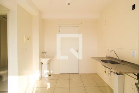 Sala/cozinha de apartamento para alugar com 2 quartos, 34m² em Vila Nova Curuca, São Paulo