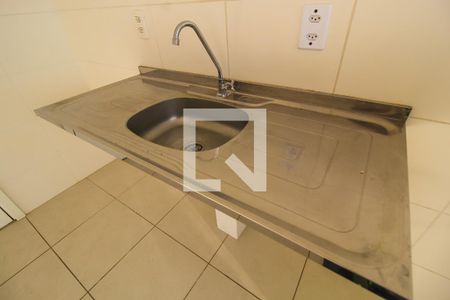 Sala/cozinha de apartamento para alugar com 2 quartos, 34m² em Vila Nova Curuca, São Paulo