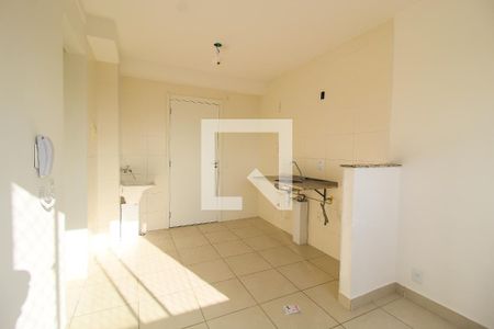 Sala/cozinha de apartamento para alugar com 2 quartos, 34m² em Vila Nova Curuca, São Paulo