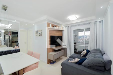 Sala de apartamento à venda com 2 quartos, 53m² em Jardim Imperador, Guarulhos