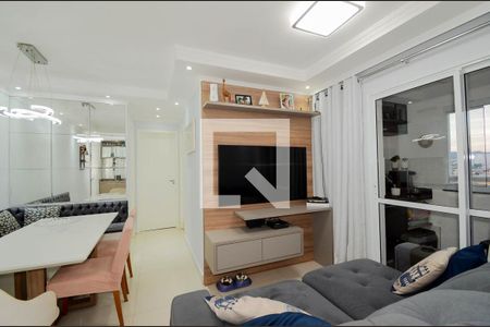 Sala de apartamento à venda com 2 quartos, 53m² em Jardim Imperador, Guarulhos