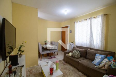 Sala de apartamento para alugar com 2 quartos, 48m² em Jardim Guadalajara, Sorocaba