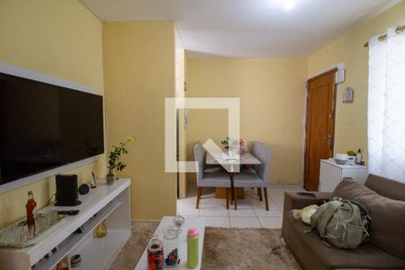 Sala de apartamento para alugar com 2 quartos, 48m² em Jardim Guadalajara, Sorocaba