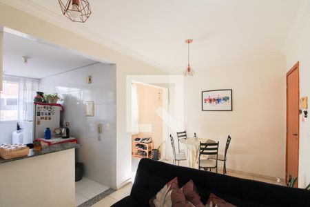 Sala de apartamento à venda com 2 quartos, 56m² em Manacás, Belo Horizonte