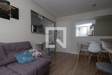 sala de apartamento à venda com 2 quartos, 52m² em Sacomã, São Paulo