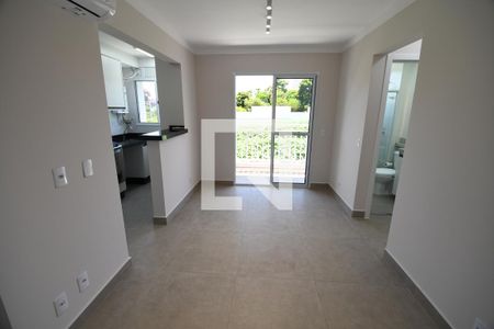 Sala de apartamento à venda com 2 quartos, 48m² em Mansões Santo Antônio, Campinas