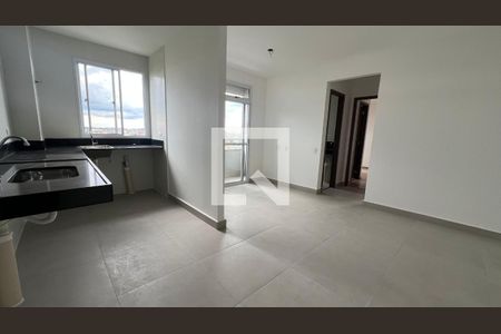 Sala de apartamento à venda com 2 quartos, 51m² em Eldorado, Contagem