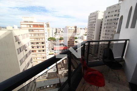 Sacada de apartamento para alugar com 1 quarto, 54m² em Centro, Uberlândia