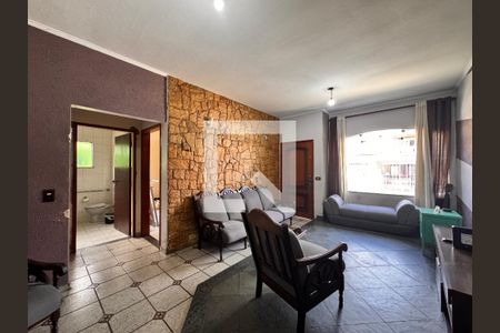 Sala de casa à venda com 4 quartos, 205m² em Jardim Santo Alberto, Santo André