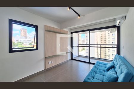 Sala/Cozinha de apartamento para alugar com 1 quarto, 37m² em Pompeia, São Paulo