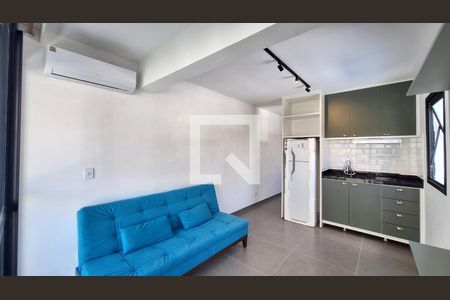 Sala/Cozinha de apartamento para alugar com 1 quarto, 37m² em Pompeia, São Paulo