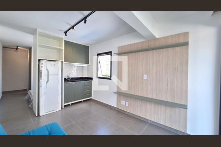 Sala/Cozinha de apartamento para alugar com 1 quarto, 37m² em Pompeia, São Paulo