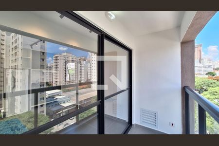 Varanda de apartamento para alugar com 1 quarto, 37m² em Pompeia, São Paulo