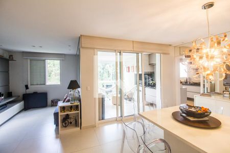 Sala de Jantar de apartamento à venda com 3 quartos, 111m² em Tamboré, Santana de Parnaíba