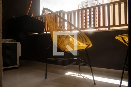 Varanda do Studio de kitnet/studio para alugar com 1 quarto, 28m² em Vila Clementino, São Paulo