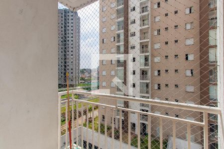 Varanda da Sala de apartamento à venda com 2 quartos, 56m² em Vila Ema, São Paulo