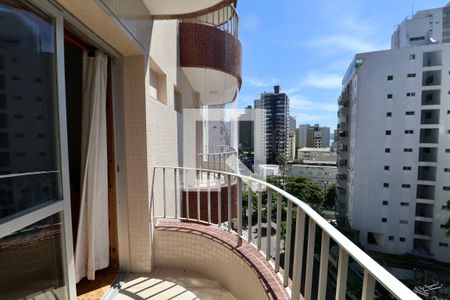 Varanda de apartamento para alugar com 2 quartos, 88m² em Vila Alzira, Guarujá