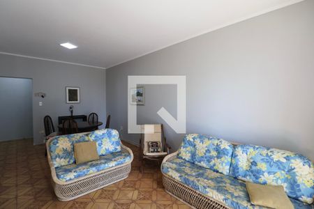 Sala de apartamento para alugar com 2 quartos, 88m² em Vila Alzira, Guarujá