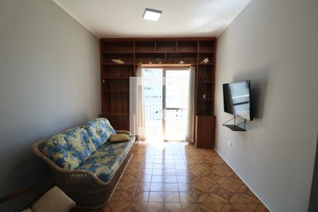 Sala de apartamento para alugar com 2 quartos, 88m² em Vila Alzira, Guarujá