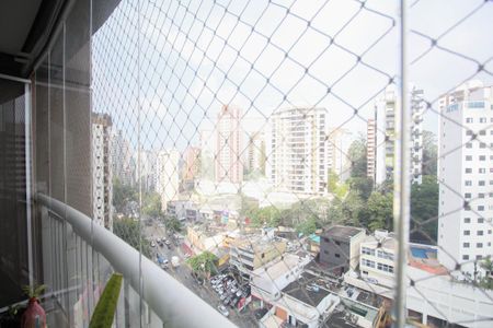 Varanda da Sala de apartamento para alugar com 2 quartos, 96m² em Vila Andrade, São Paulo