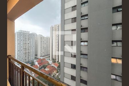 Varanda - Sala de apartamento à venda com 1 quarto, 32m² em Pompeia, São Paulo