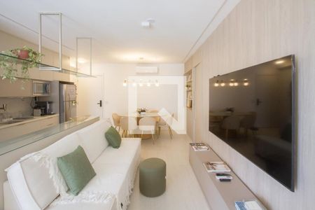 Sala de apartamento à venda com 2 quartos, 65m² em Jardim das Acacias, São Paulo