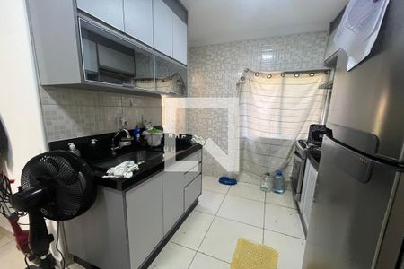 Cozinha de apartamento para alugar com 2 quartos, 50m² em Jardim do Lago, Valinhos