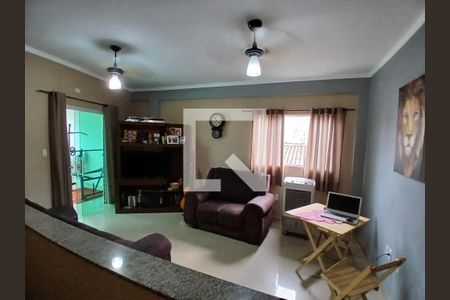 Sala de casa para alugar com 3 quartos, 89m² em Cidade Naútica, São Vicente