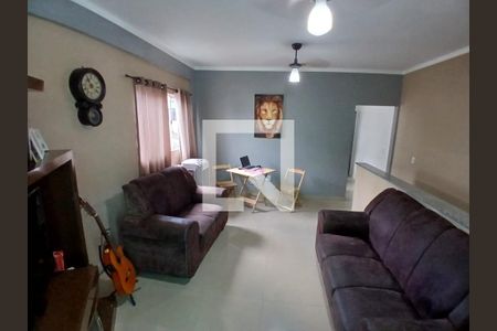 Sala de casa para alugar com 3 quartos, 89m² em Cidade Naútica, São Vicente