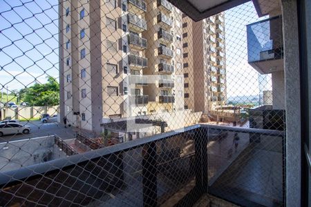 Varanda da Sala de apartamento para alugar com 2 quartos, 56m² em Jardim Santa Fe, Sorocaba