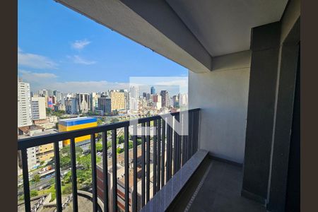 Varanda do Studio de kitnet/studio à venda com 1 quarto, 29m² em Liberdade, São Paulo