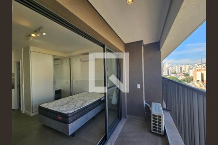 Varanda do Studio de kitnet/studio à venda com 1 quarto, 29m² em Liberdade, São Paulo