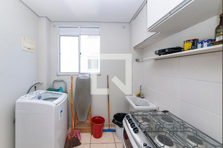 Área de Serviço de apartamento para alugar com 2 quartos, 48m² em Chacaras Reunidas Santa Terezinha, Contagem